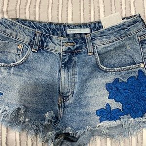 Zara jean shorts